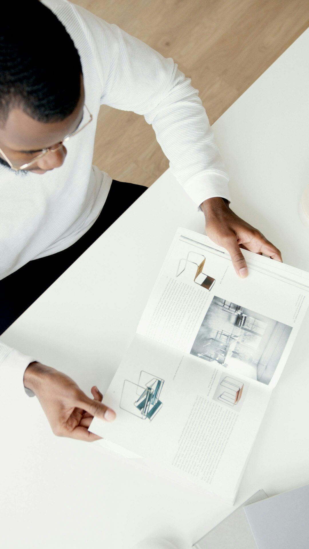 person reviewing insurance policy
